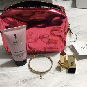 Yves Saint Laurent makeup bag